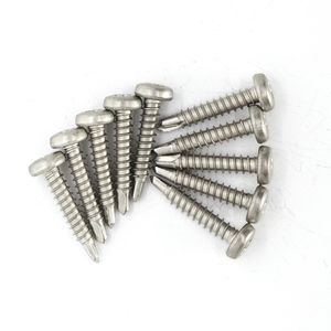 Tornillos Autoperforantes de Cabeza Plana de Acero al Carbono Métrico Industrial, Zincados, para Estructuras de Acero y Aplicaciones de Chapa Metálica - Product Image 4