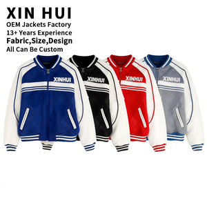 Chaqueta Bomber de Invierno Personalizable para Hombre, de Alta Calidad, Cuello Alto, Corte Ajustado, Ecológica, Impermeable, Resistente al Viento, Gruesa, OEM/ODM - Product Image 4