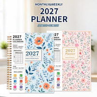 Schulbedarf A5 2027 Wochenplaner, Spiralgebundene Individuell Bedruckte Notizbücher, Großhandel Personalisierte Tagebücher und Notizblöcke