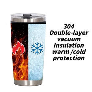 Produits populaires Logo personnalisé motif 20OZ 304 gobelet en acier inoxydable avec tasses de paille enduit de poudre pour café Camping <span class=keywords><strong>voyage</strong></span> - Product Image 6