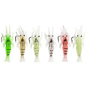 Esca morbida luminosa da 45mm con gamberetti aromatizzati aletta per <span class=keywords><strong>spigola</strong></span> d'acqua dolce per la categoria di prodotti del produttore - Product Image 6