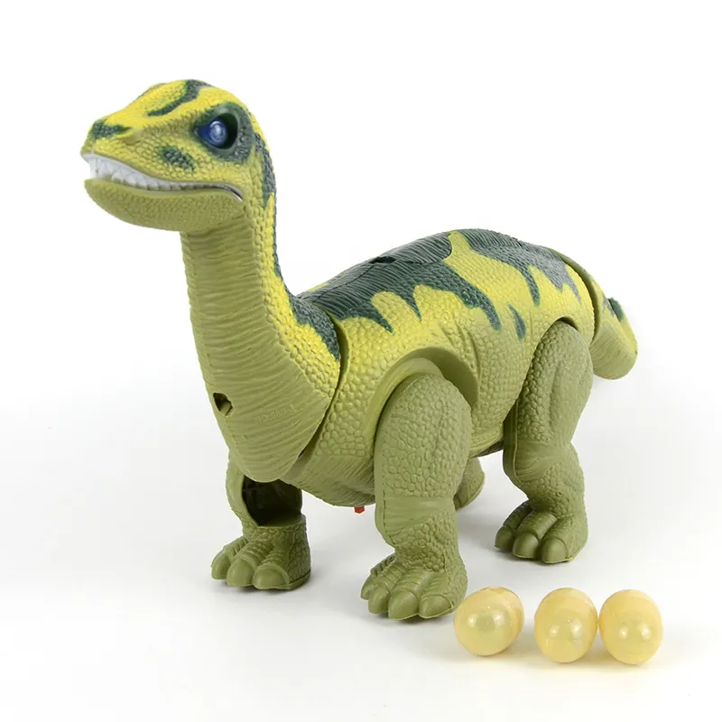 B/O uovo proiettata elettronica che cammina dinosauro giocattolo per il bambino con musica leggera