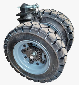 Rueda de contenedor de envío de goma sólida de 20 toneladas adecuada para pastizales, montañas, barro firme, grava, asfalto, camino de hormigón - Product Image 1