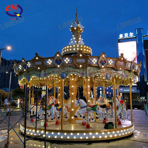 Fabricant de FRP de haute qualité Limeiqi, carrousel pour enfants de luxe à 16 places, petit carrousel à <span class=keywords><strong>vendre</strong></span> - Product Image 2