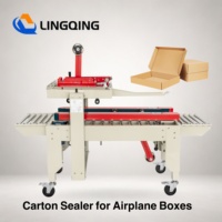 Machine à sceller les cartons FXC-4530 réglable W80-300 X H60-400mm, scelleuse de cartons pour boîtes postales plates