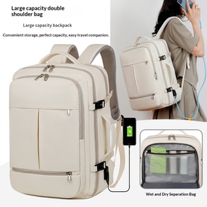 Nouveau Sac à Dos Professionnel Simple 2025 en Tissu Oxford Résistant à l'Eau Grande Capacité Antivol avec Fermeture Éclair en Nylon Unisexe - Product Image 3