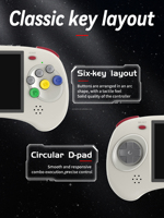 Console de jeu portable S Classic RG ARC-D, double système Android et Linux, lecteur de jeux vidéo RG ARC-D, écran tactile, machine de jeu de poche