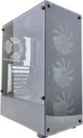 Boîtier PC Gaming ATX en Gros avec 9 Ventilateurs, Radiateur 360mm, Refroidissement Liquide, Tour Moyenne, Verre Trempé, Châssis d'Ordinateur de Bureau DIY en Stock