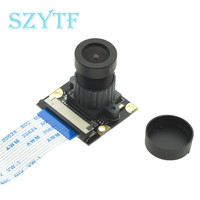 Module de caméra grand Angle Raspberry Pi 5MP avec câble Webcam Fisheye OV5647 160 P 70 95 1080 degrés