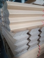 Protections d'angle en carton ondulé brun à prix abordable, panneaux de protection d'angle en papier kraft imperméable pour palettes, protecteurs d'angle de carton