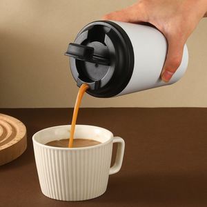 Tasses de voyage isothermes en acier inoxydable réutilisables, imprimées sur mesure, colorées, à double paroi, 12 oz, anti-fuite, sans BPA, pour café - Product Image 5