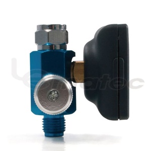 Manomètre numérique LEMATEC 0-160 PSI avec écran LCD, régulateur d'air 1/4 pouce pour pistolets de pulvérisation - Product Image 5