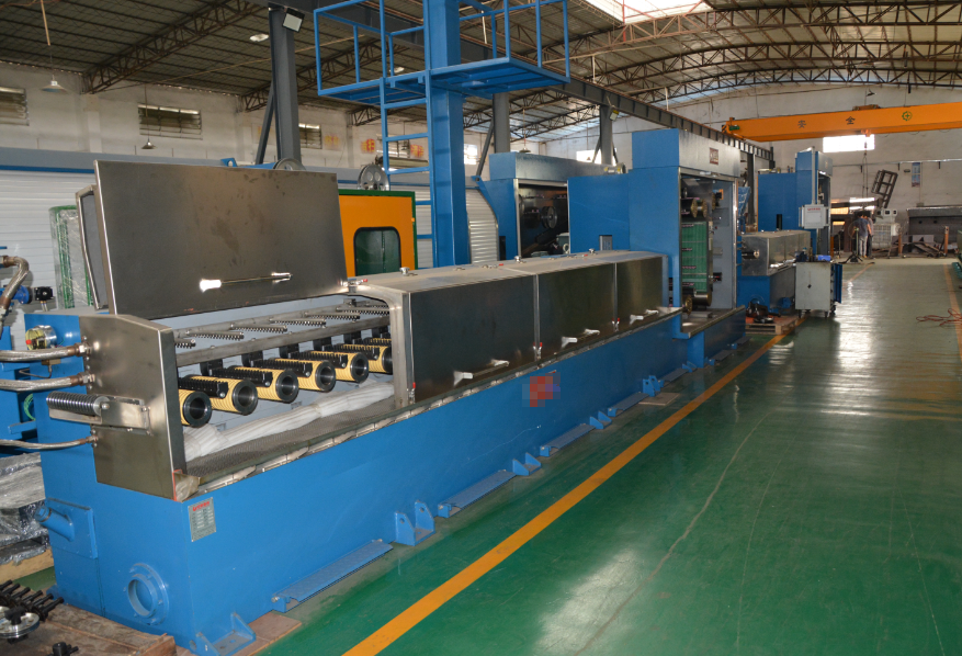 High Productivity Multi Wire Drawing Equipment Annealing Automatic
