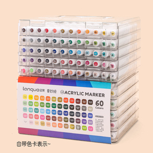 <span class=keywords><strong>Marcadores</strong></span> de Pintura Acrílica de 36 Colores <span class=keywords><strong>para</strong></span> Tela, Ropa, Zapatos, Cuero, <span class=keywords><strong>Porcelana</strong></span>, Plástico, Metal, <span class=keywords><strong>Marcadores</strong></span> de Arte, Juego de Pintura <span class=keywords><strong>para</strong></span> Graffiti - Product Image 6