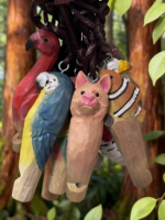 Sifflet jouet en bois écologique fait main, personnalisable, cadeau souvenir