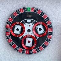 Cadran personnalisé RLX/PP NH35 - 28 mm/33,5 mm, chiffres romains, style vintage, design carré/rond