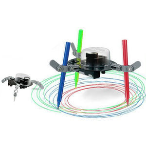 3 In 1 Robot mainan edukasi kreatif, mainan Robot gambar coretan otomatis grafiti listrik DIY untuk anak-anak - Product Image 2