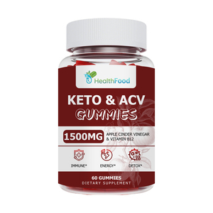 Gomitas de Vitaminas de Envío Rápido, Suplemento Dietético, Aumenta la Energía, Controla el Antojos de Comer, Sin Azúcar, 1500mg, Keto ACV - Product Image 1