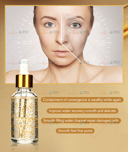 Huati Sifuli RubioAroma Corea Cosméticos Brillo Suero Etiqueta Privada Facial Antienvejecimiento 24K Oro Suero Facial - Product Image 5