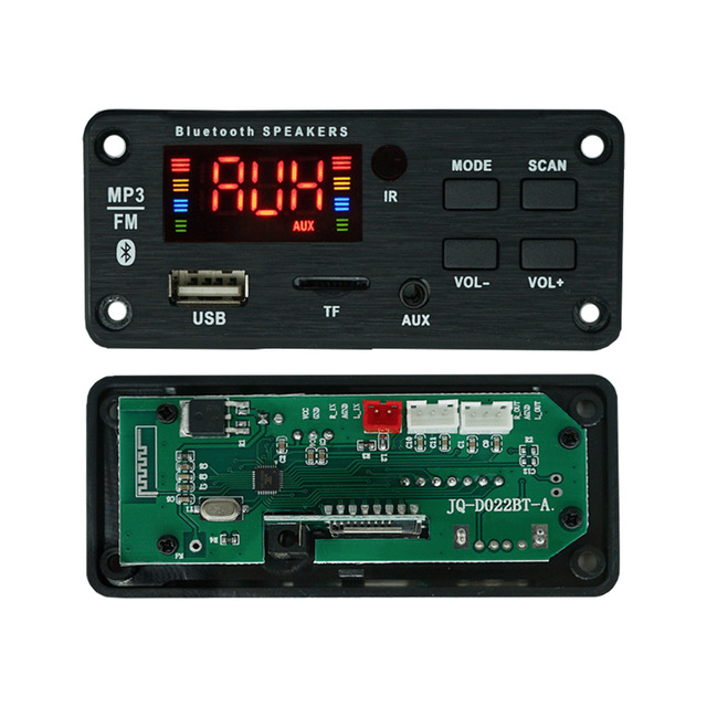 USB TF Card AUX FM Radio Audio Decoding Board WMA WAV FLAC APE MP3 Lossless Dual Decoding JQ-D022BT-A