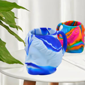 Taza de café de silicona sin BPA y de grado alimenticio, taza para beber irrompible para copas de vino de fiesta para Bar, la taza más nueva - Product Image 2