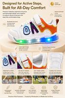 Chaussures de sport souples unisexes pour bébés et tout-petits, chaussures plates décontractées pour enfants en bas âge, vêtements pour enfants d'âge préscolaire