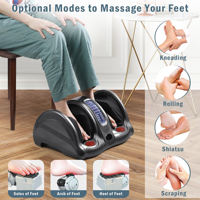 Masseur de mollets, pieds et jambes, masseur de pieds et de cuisses Shiatsu, masseur de pieds enveloppé avec chaleur, vente chaude