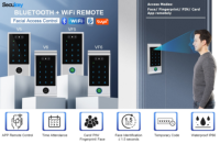 Tuya WIFI reconnaissance faciale système de contrôle d'accès intelligent lecteur Rfid étanche IP66 APP IC ID contrôle d'accès double fréquence