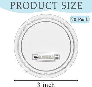 Ontwerp Op Maat Gemaakte Acryl Badge Broche, Kan Elke Vorm Maken Elke Patroon Pin Broche - Product Image 2