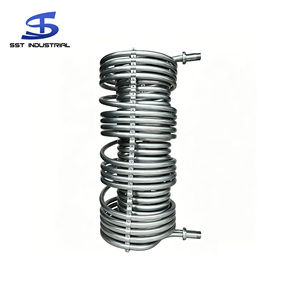 Nouveau design échangeur de chaleur à tube 304, serpentin en acier inoxydable, bobine spirale SS316L pour réservoir d'eau - Product Image 5