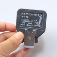 Sensor Kontrol Cahaya Fotoelektrik AS-2210A 10A 220V IP44 Siang Malam