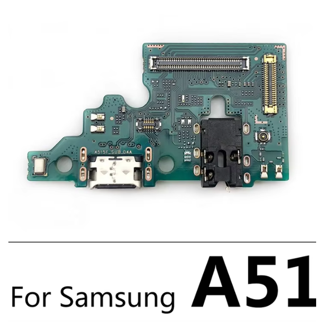 Replacement Charging Port Connector Board A51/A56/A36/A26/A16/A06/A55/A35/A25/A15 4G Bar Design Mobile Phone Flex Cable