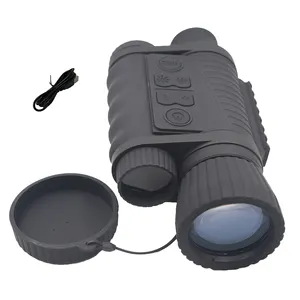 远程双筒望远镜夜视瞄准镜，带6x50红外夜视瞄准镜，用于狩猎