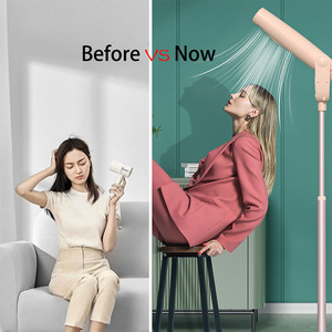 Hands <strong>Free</strong> Adjustable Vertical Household Ionic Hair <strong>Dryers</strong> Stand Leafless Professional Wireless Cordless Negative Ion Hair <strong>Dryer</strong> - Product Image 5
