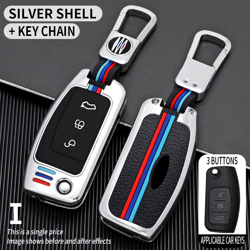Gun Silver+Key Ring