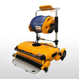 Robot nettoyeur mural automatique pour piscine, équipement de nettoyage efficace, outil et accessoire WAVE300, nettoyage efficace de la piscine - Product Image 3