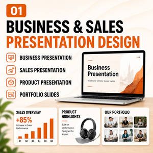 Portefeuille de présentation d'affaires Pièce de présentation de produit de vente Diapositives <span class=keywords><strong>PPT</strong></span> réelles MAC pris en charge en stock - Product Image 1