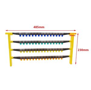 Attrezzature apicoltura Pettine Fondazione Frame Per Apicoltore Alveare Api Forniture di Plastica Nero Pettine di Cera Strumenti Alveare - Product Image 6