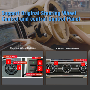 Hiển Thị Duy Nhất Denso Hệ Thống Màn Hình Ban Đầu Nâng Cấp Không Dây Carplay <span class=keywords><strong>Android</strong></span> Tự Động Cho Phạm Vi Rover 2010 Navigation Âm Nhạc Máy Nghe Nhạc - Product Image 5