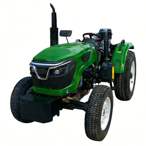 Tracteur agricole 4x4 35 CV à transmission par engrenages pour petites et moyennes exploitations familiales en terrains en pente et rizières, moteur diesel, certifié CE - Product Image 1