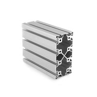 Profilé d'extrusion industriel en aluminium série 6000 OEM 2020 3030 4040 4545 4080 5050 avec fentes en T, services de pliage et de soudage