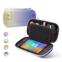 Étui pour Nintendo Switch 2, conception améliorée anti-choc en nid d'abeille, housse de protection intégrale portable pour voyage