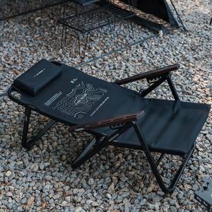 Shinetrip05 série moderne en aluminium Oxford tissu jardin extérieur chaise pliante Camping inclinable pêche plage pique-nique Six niveaux - Product Image 3