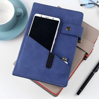 Libreta de Direcciones de Cuero para Regalos Promocionales Empresariales, Diseño Personalizado Pequeño con Logotipo Personalizado, Cubierta de PVC en Espiral, Portátil