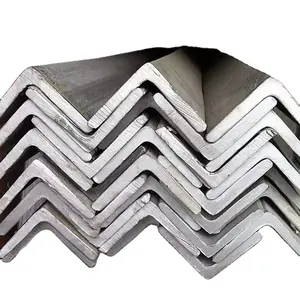 Approvisionnement d'usine Construction structurelle en acier doux Angle Iron Steel Angle bar Prix 40-40 angle acier