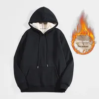 Fabricants de vêtements personnalisés 520 grammes hiver polaire épaissie sweat à capuche décontracté chaud ample à manches longues veste haut