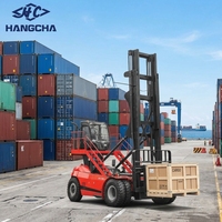 Transpalette à conteneurs diesel à levage élevé Hangcha série X pour la manutention de conteneurs portuaires