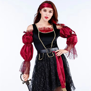 Disfraz <span class=keywords><strong>de</strong></span> Pirata Femenino RUIKE 2026 para Halloween, Cosplay, Actuaciones Escénicas y para Parejas - Product Image 1