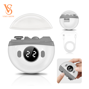 Coupe-ongles électrique 2 en 1, 3 vitesses réglables pour les personnes âgées, les adultes et les bébés, polisseur automatique d'ongles, appareil de soin des ongles - Product Image 1
