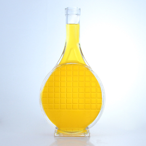 Destileria utilizar estilos de diseno unico <span class=keywords><strong>Tequila</strong></span> de forma redonda con <span class=keywords><strong>agave</strong></span> de vidrio en botella - Product Image 1